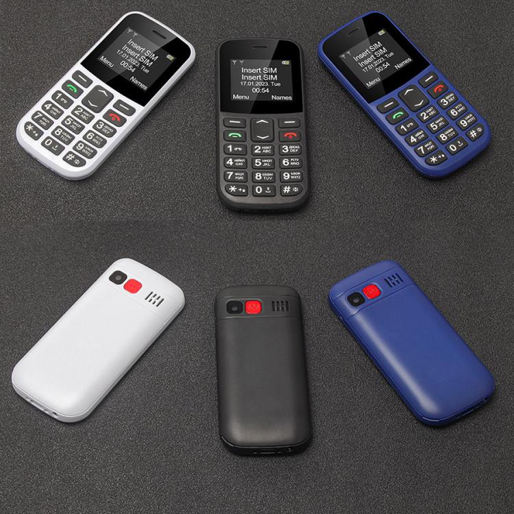 MXMID B210 Keypad Phone, 1.77 inch SC6531E, LED Flashlight, Big Keyboard Big Fonts, SOS, Network: 2G, Dual SIM