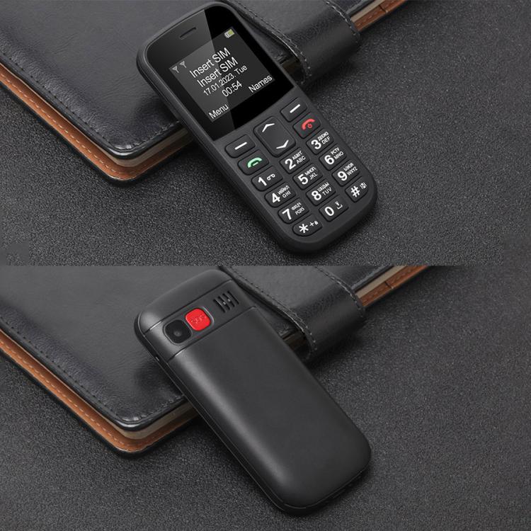 MXMID B210 Keypad Phone, 1.77 inch SC6531E, LED Flashlight, Big Keyboard Big Fonts, SOS, Network: 2G, Dual SIM