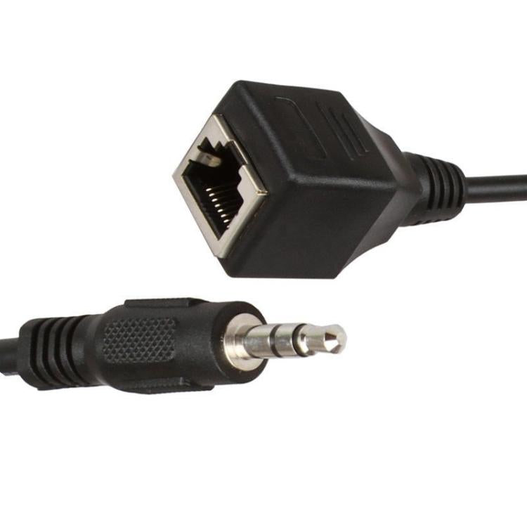 3.5mm Male to RJ45 Female Network Port Touch Screen Adapter Cable for Thunderstone