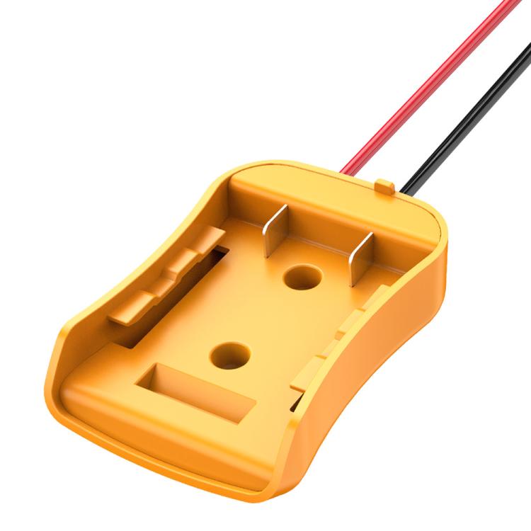For DeWALT DCB Series 18V / 20V Lithium Battery DIY With Cable Adapter External Power Adapter Connector