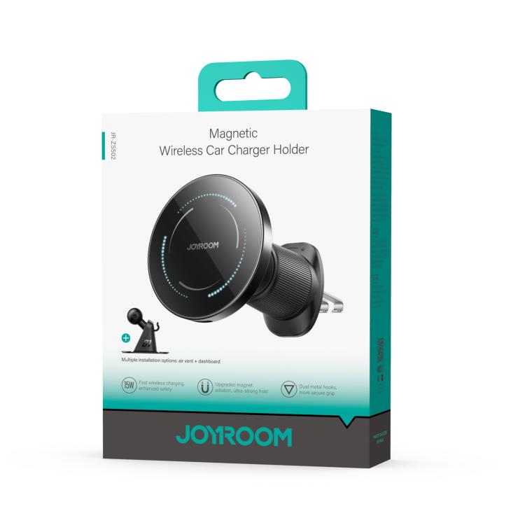 JOYROOM JR-ZS502 15W Magnetic Wireless Car Charger Holder