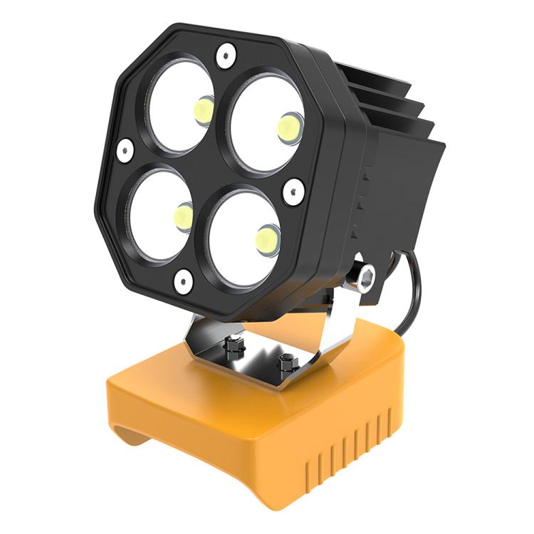 For DeWALT DCB Series 18V / 20V Lithium Battery 6500K 6000LM 40W Portable Outdoor LED Work Light