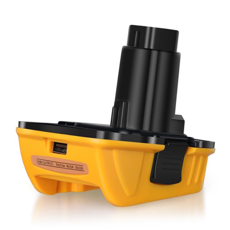 DCA1820 Battery Adapter Converter With USB-A Port for DeWALT Electric Saw Tools