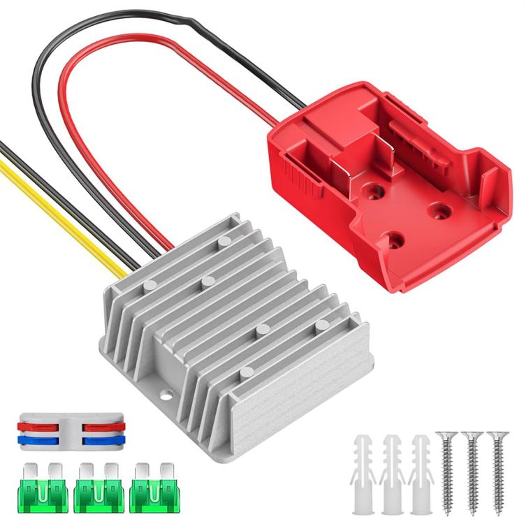 For Milwaukee 18V Lithium Battery Adapter Converter Battery Dock DIY Adapter