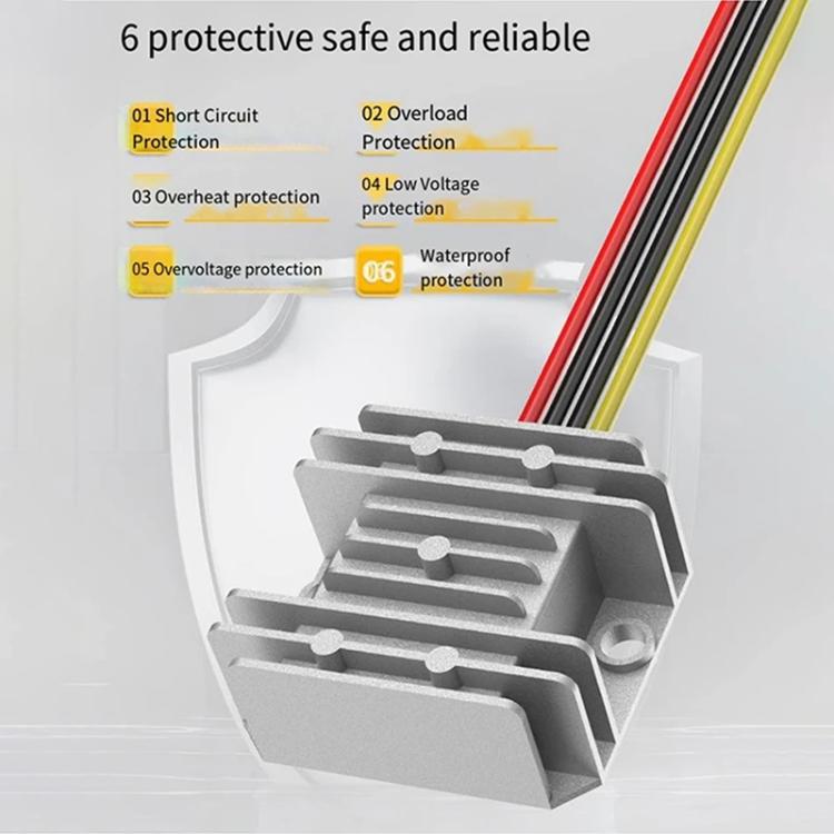 For DeWalt 20V Lithium Battery Switch Button Adapter Converter and 12V / 20A Voltage Regulator Kit