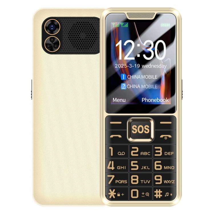 K3 2G Keypad Phone, 2.4 inch, LED Flashlight, Big Keyboard Big Fonts, SOS, Network: 2G, Dual SIM