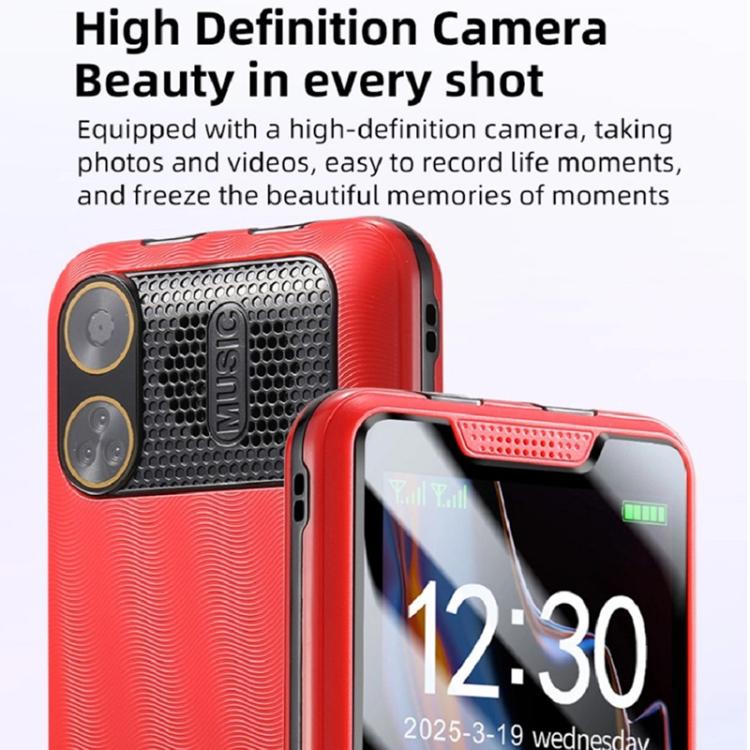 K3 2G Keypad Phone, 2.4 inch, LED Flashlight, Big Keyboard Big Fonts, SOS, Network: 2G, Dual SIM