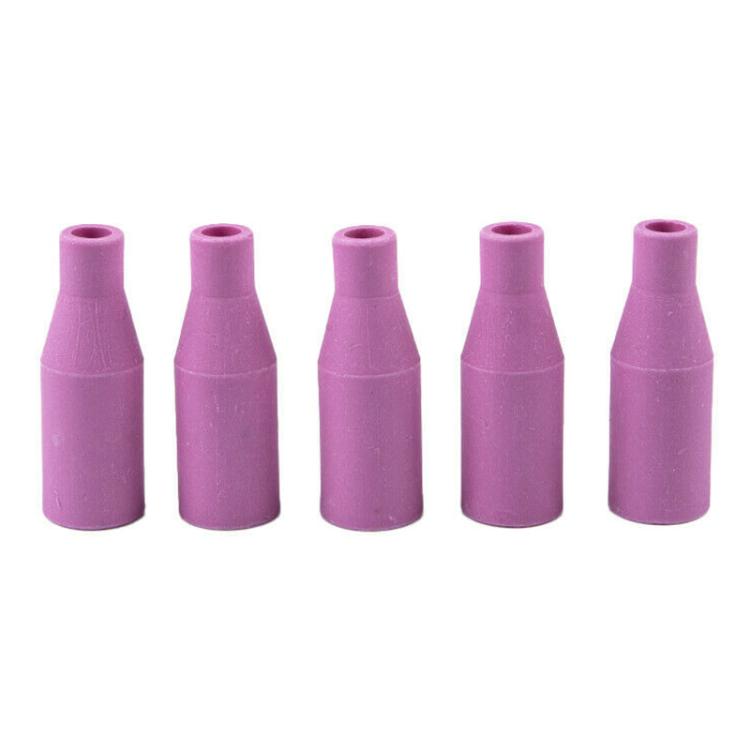 5pcs/Pack Gas Ceramic Conical Nozzle Welding Torch Guard for Binzel MB15AK MIG / MAG