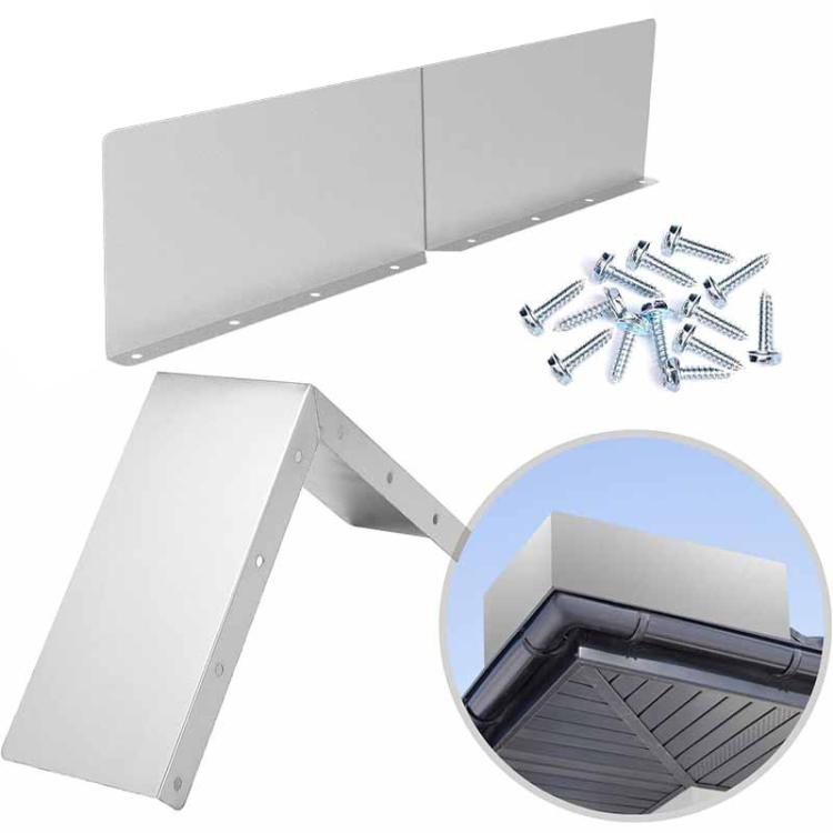 2pcs / Set Gutter Splash Guard for House Roof Rainwater Diverter