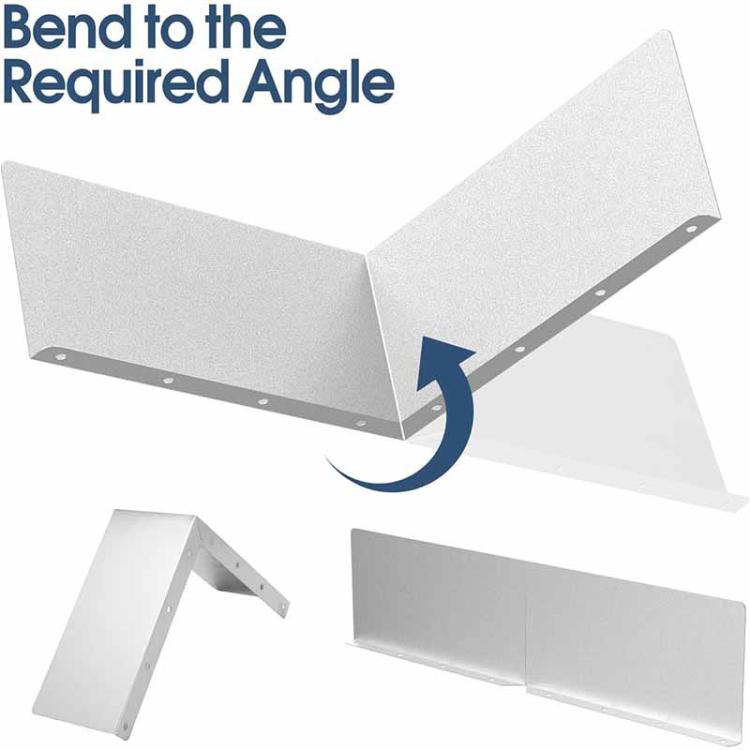 2pcs / Set Gutter Splash Guard for House Roof Rainwater Diverter