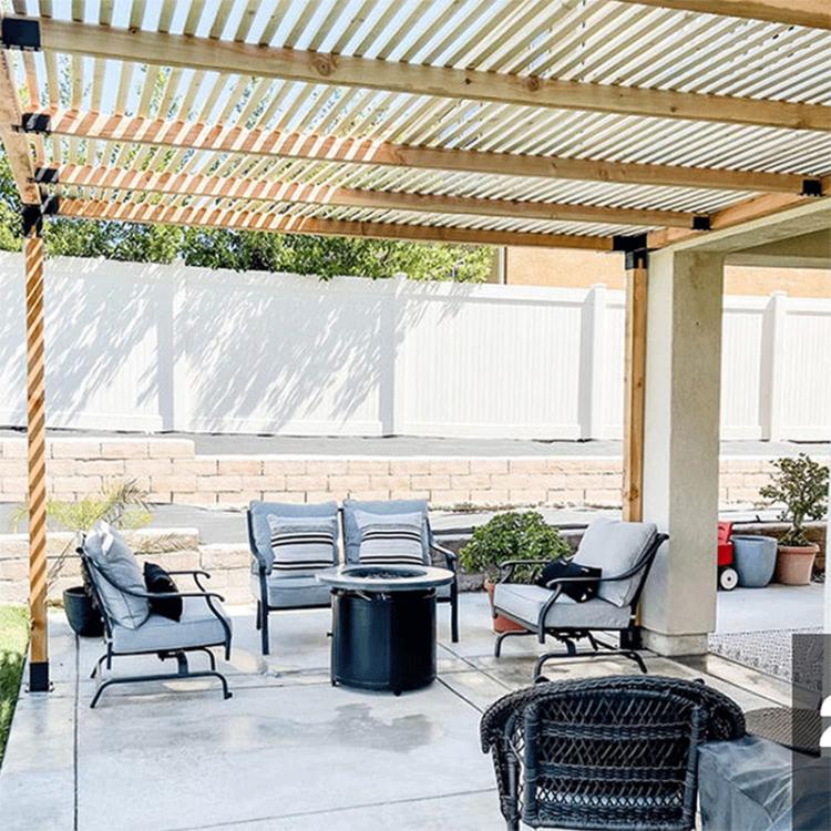 4pcs / Set Heavy-duty Pergola Upper Support Bracket Building Frame Connection Fixer