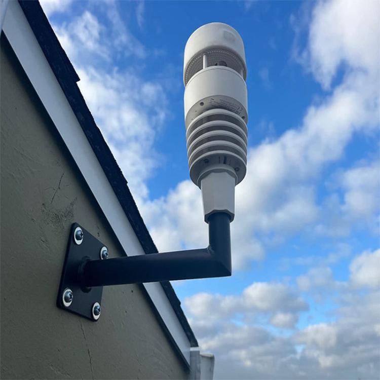 Eaves Weather Vane L-shaped Bracket Outdoor TV Antenna Mounting Stand