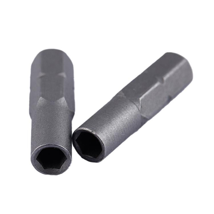 2pcs/Pack Screwdriver Drill Adapter Hexagonal Handle Screwdriver Tool Conversion Connector