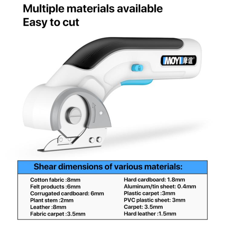MOYI Portable Household Type-C Rechargeable Electric Scissors
