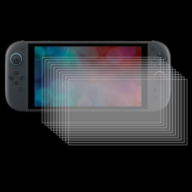 10pcs 0.26mm 9H 2.5D Tempered Glass Film