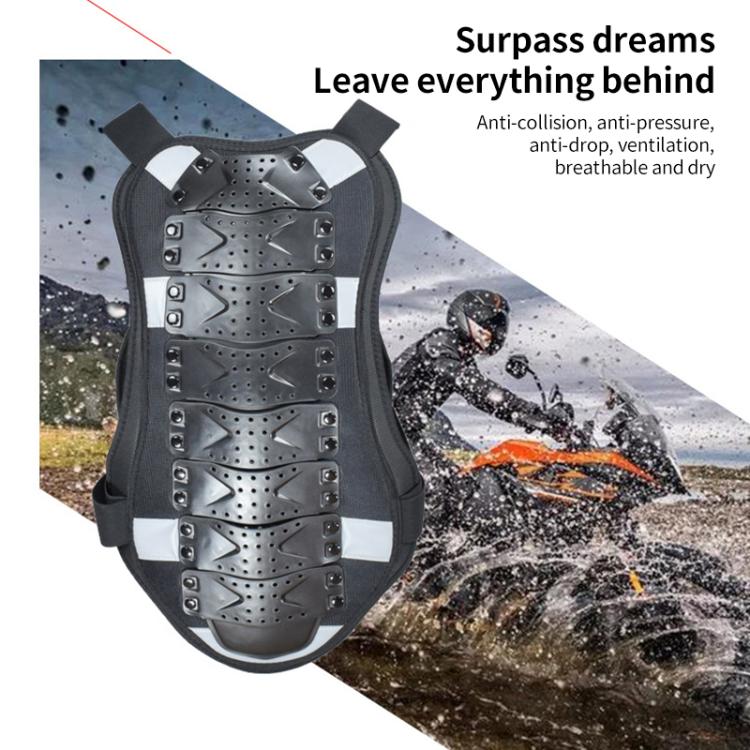 GHOST RACING GH-HJY08 Motorcycle Armor Vest Chest Protector Riding Hard Shell Clothes