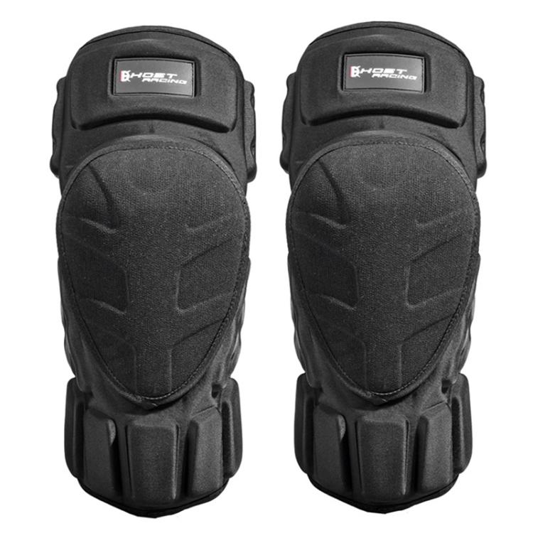 GHOST RACING GH-HX03 1 Pair Motorcycle Protective Gear Kevlar Racing Cold-proof Windproof Knee Pads