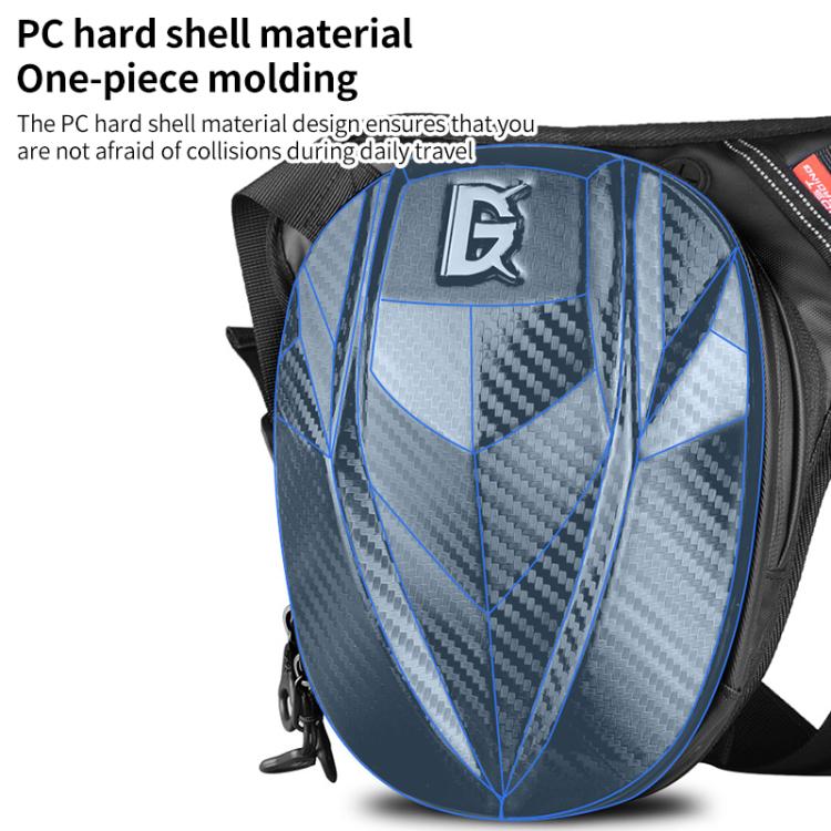 GHOST RACING GR-TB07 Motorcycle Riding Leg Bag Unisex Locomotive Travel Lure Bag