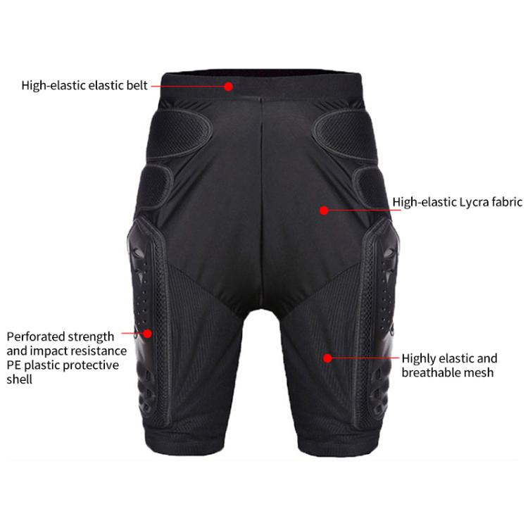 GHOST RACING K062 Off-road Motorcycle Armor Pants Racing Riding Anti-fall Hip Protector