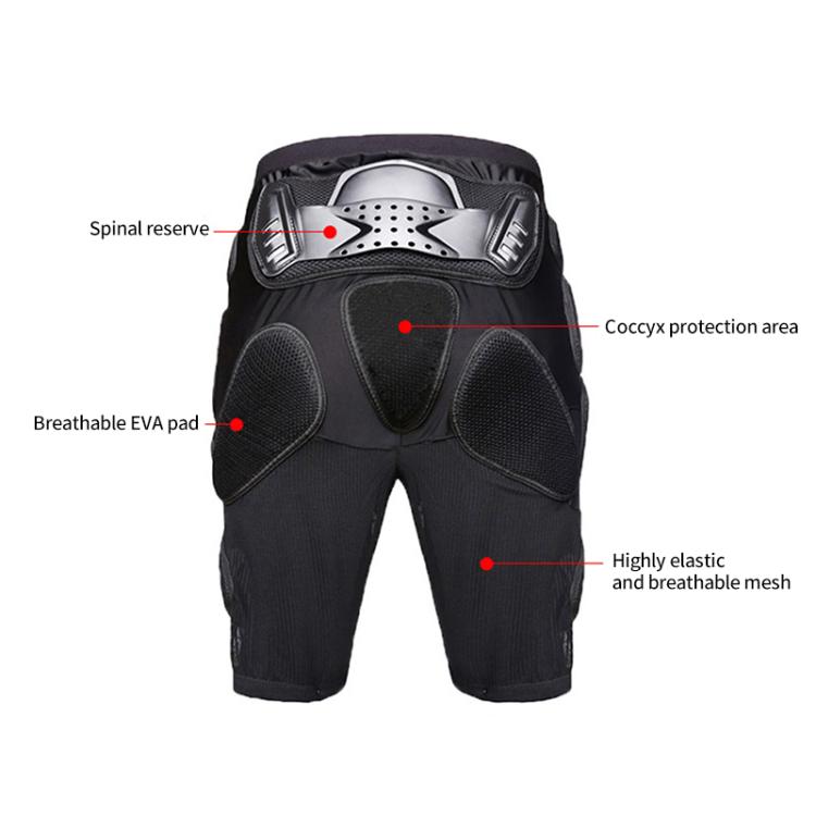 GHOST RACING K062 Off-road Motorcycle Armor Pants Racing Riding Anti-fall Hip Protector
