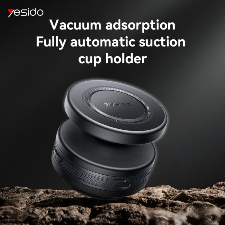 Yesido C224 Electric Vacuum Suction Cup MagSafe Car Mount with 360 Degree Rotating Base