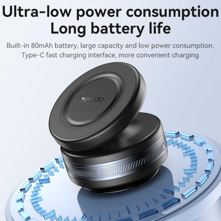 Yesido C224 Electric Vacuum Suction Cup MagSafe Car Mount with 360 Degree Rotating Base