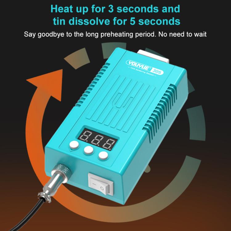 Uyue 8858 Portable Hot Air Gun BGA Desoldering Rework Station