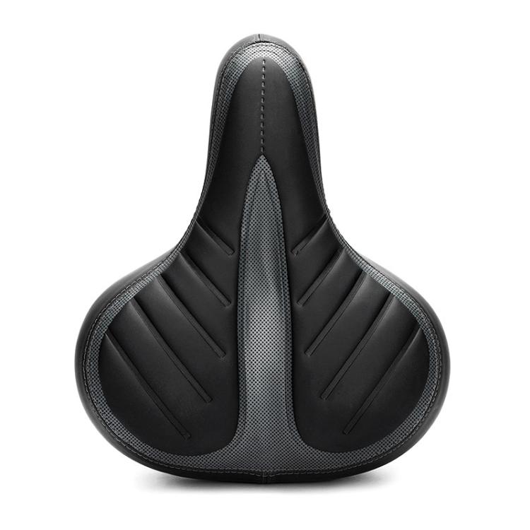 Mountain Bike Shock-absorbing Stripes Seat Saddle