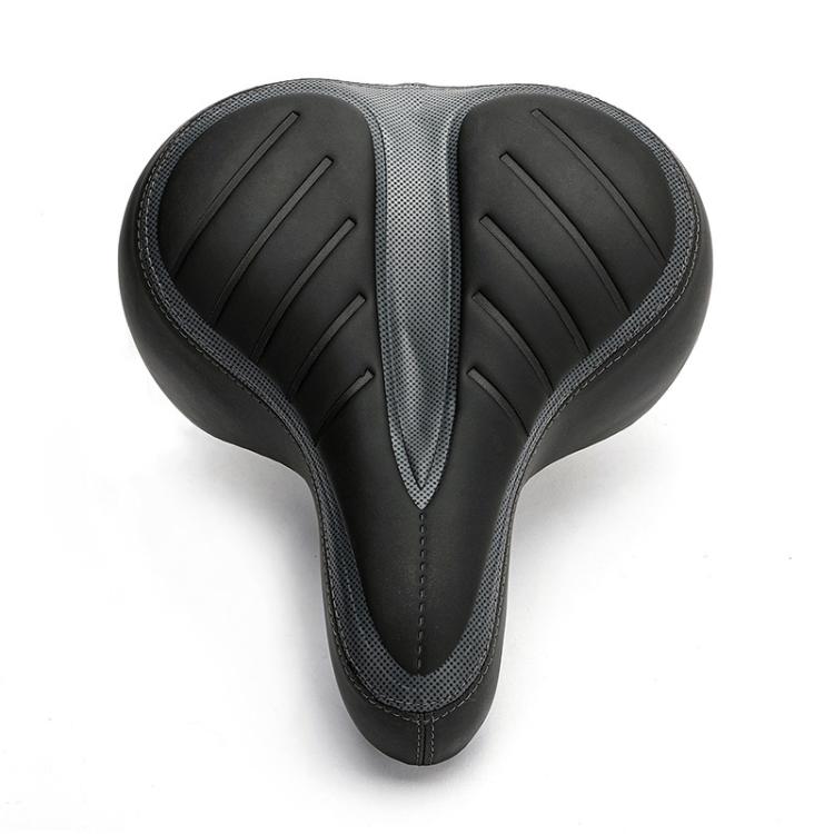 Mountain Bike Shock-absorbing Stripes Seat Saddle