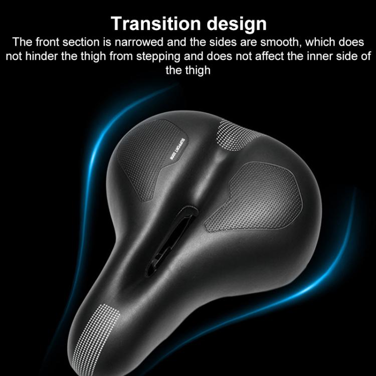 Mountain Bike Shock-absorbing Spring Seat Saddle