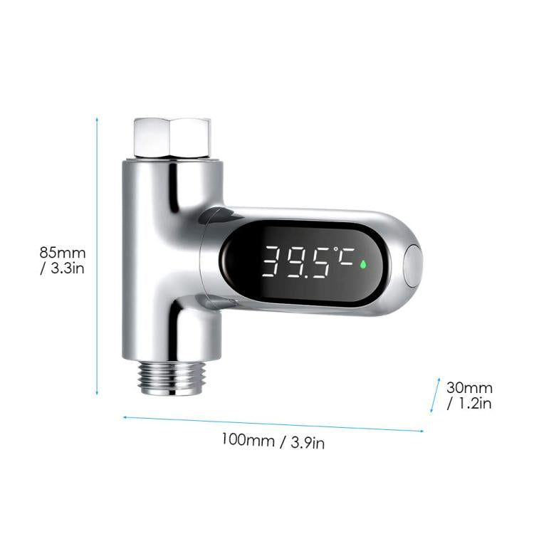 BD-LS-01 Second Generation LED Digital Display Shower Water Thermometer