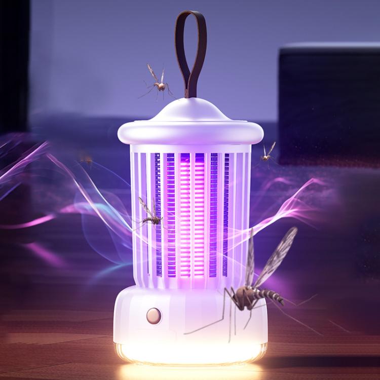 Rechargeable Portable Light Trapping Electric Mosquito Killer Lamp