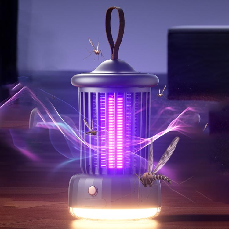 Rechargeable Portable Light Trapping Electric Mosquito Killer Lamp