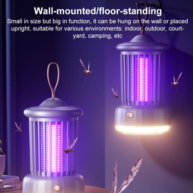 Rechargeable Portable Light Trapping Electric Mosquito Killer Lamp