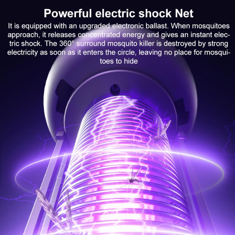 Rechargeable Portable Light Trapping Electric Mosquito Killer Lamp