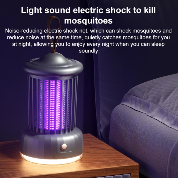 Rechargeable Portable Light Trapping Electric Mosquito Killer Lamp