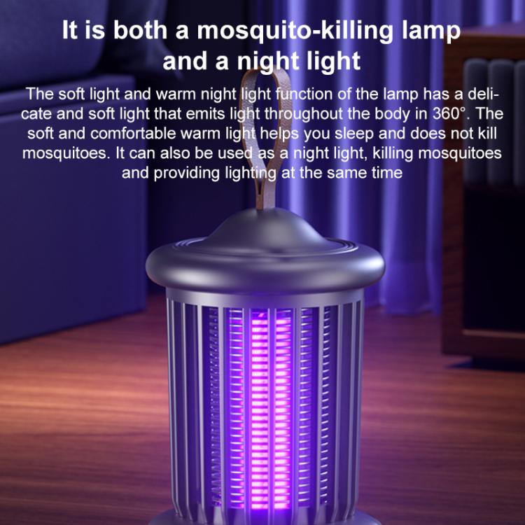 Rechargeable Portable Light Trapping Electric Mosquito Killer Lamp
