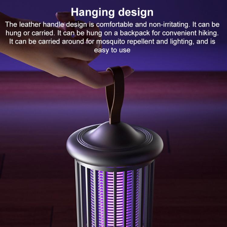Rechargeable Portable Light Trapping Electric Mosquito Killer Lamp