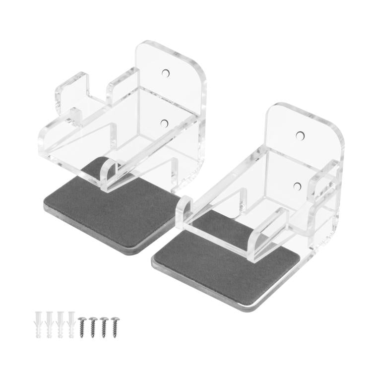 For Nintendo Switch 1 / 2 Acrylic Wall Split Symmetrical Storage Bracket