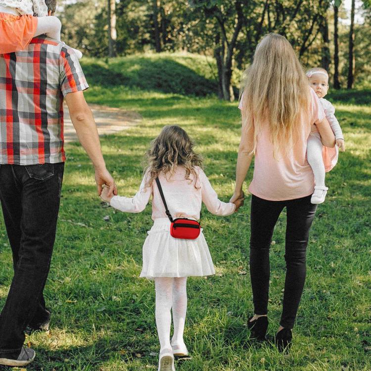 Crossbody Carrying Sleeve Bag with Adjustable Shoulder Strap & Dual Pockets for Beijue Handheld Game Console