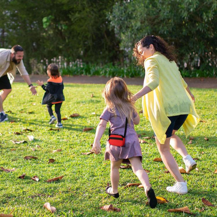 Crossbody Carrying Sleeve Bag with Adjustable Shoulder Strap & Dual Pockets for Beijue Handheld Game Console