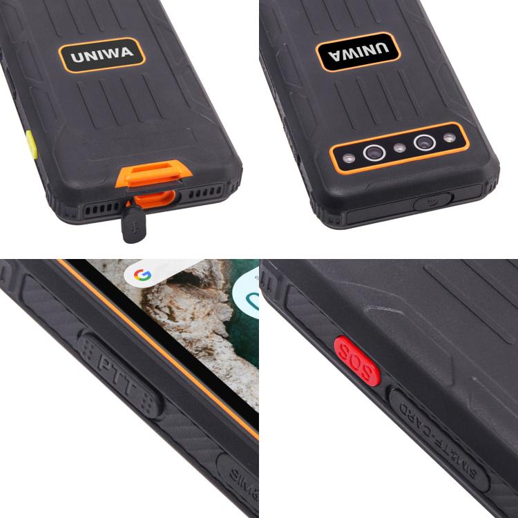 UNIWA R4001 Rugged Phone, Night Vision, 4GB+64GB, 4.0 inch Android 14 Unisoc T606 Octa Core, Network: 4G, OTG, NFC