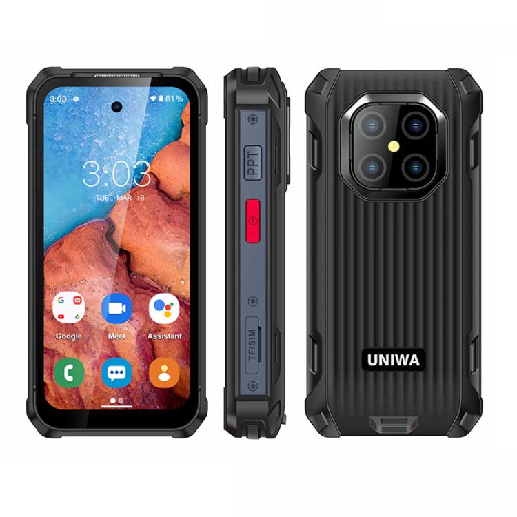 UNIWA R4002 Rugged Phone, 6GB+128GB, 3.88 inch Android 12 Mediatek MT6762 Octa Core, Network: 4G, OTG