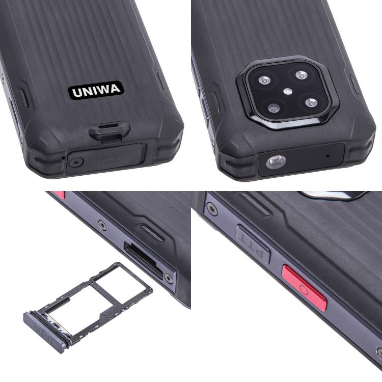 UNIWA R4002 Rugged Phone, 6GB+128GB, 3.88 inch Android 12 Mediatek MT6762 Octa Core, Network: 4G, OTG