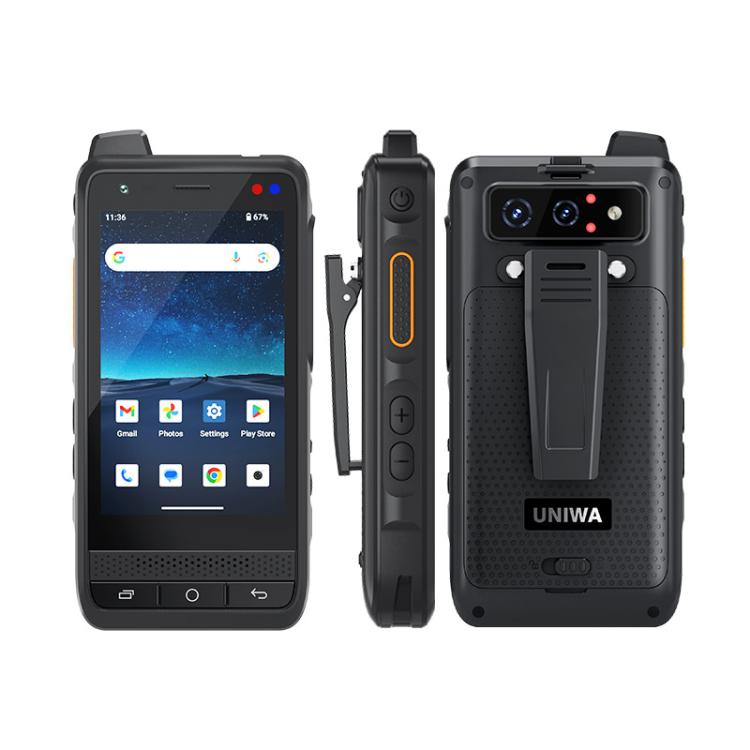 UNIWA F400 PoC Walkie Talkie Rugged Phone, Night Vision, 4GB+64GB, 4.0 inch Android 15  Mediatek Helio G81 Octa Core, Network: 4G, SOS, NFC
