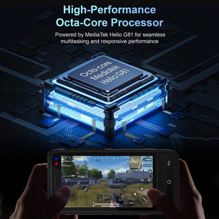 UNIWA F400 PoC Walkie Talkie Rugged Phone, Night Vision, 4GB+64GB, 4.0 inch Android 15  Mediatek Helio G81 Octa Core, Network: 4G, SOS, NFC