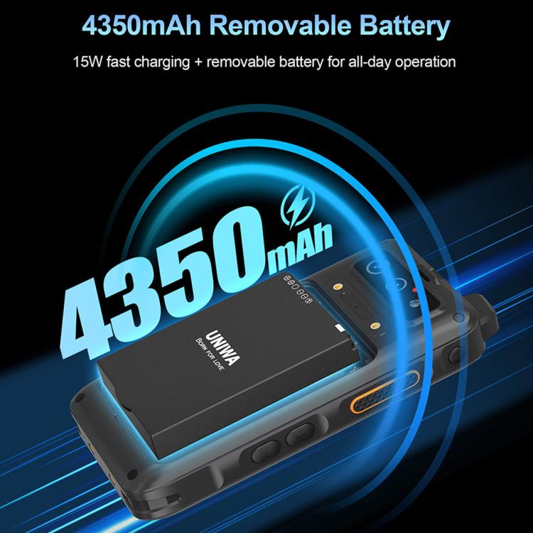 UNIWA F400 PoC Walkie Talkie Rugged Phone, Night Vision, 4GB+64GB, 4.0 inch Android 15  Mediatek Helio G81 Octa Core, Network: 4G, SOS, NFC