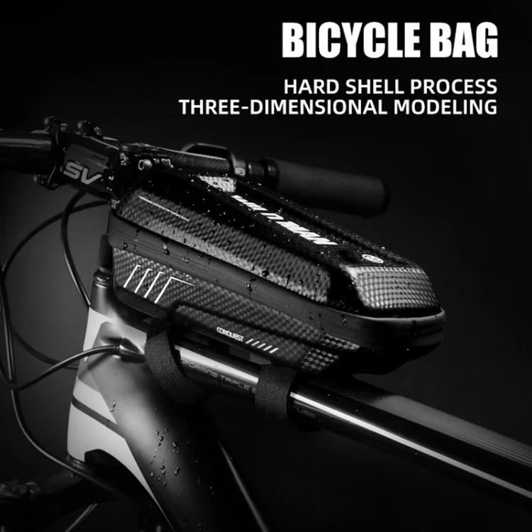 WILD MAN E5S Mountain Bicycle Front Bag EVA Hard Shell Bag