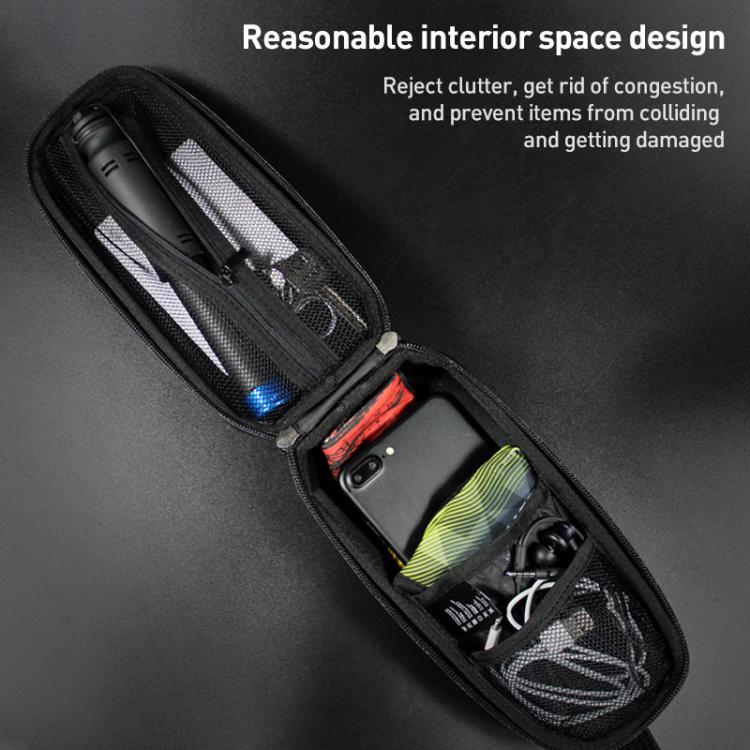 WILD MAN E5S Mountain Bicycle Front Bag EVA Hard Shell Bag