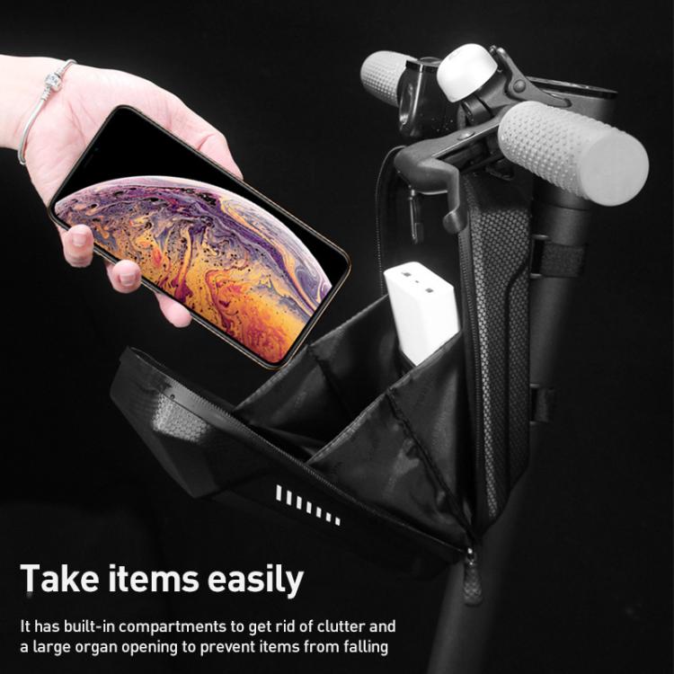 WILD MAN ES8 PLUS Electric Scooter EVA Hard Shell Handlebar Bag